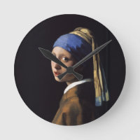Vermeer Girl Pearl Élevant Masterpiece Peinture