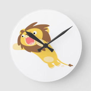 Horloge Ronde Very Hungry Cute