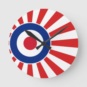 Horloge Ronde Vibrant Roundel Mods