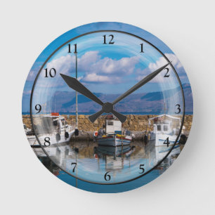 Horloge Ronde Vieux port de Kissamos