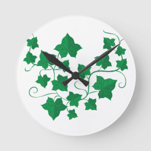 Horloge Ronde Vignes d'Ivy