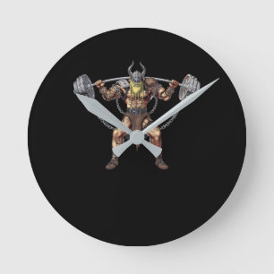 Horloge Ronde Viking Warrior Fitness
