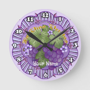 Horloge Ronde Vino Veritas
