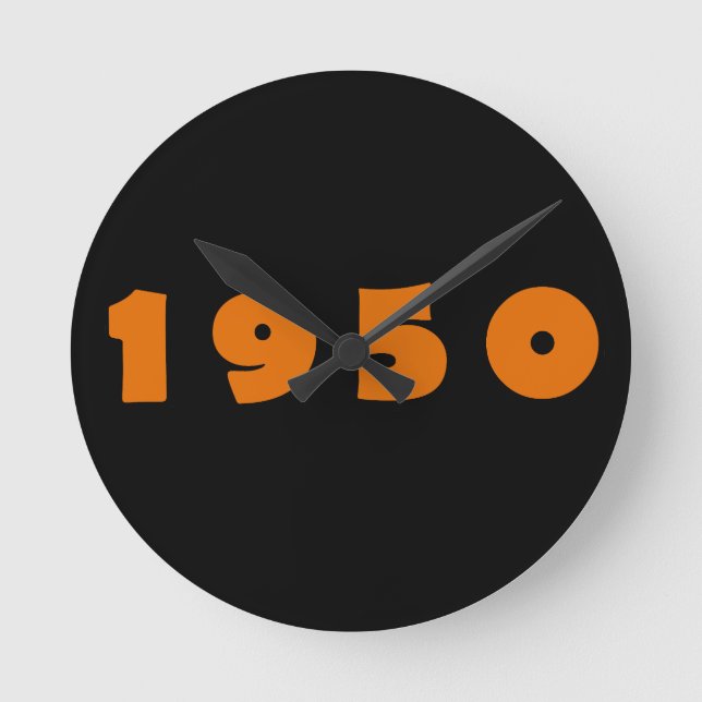 Horloge Ronde vintage 1965 (Recto)