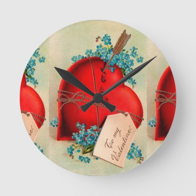 Horloge Ronde Vintage Big Red (Recto)