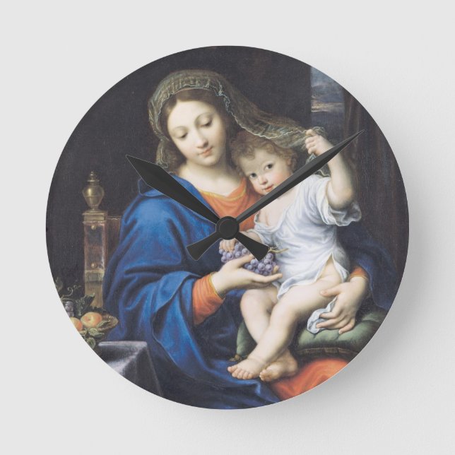 Horloge Ronde Virgin of the Grapes, 1640-50 (Recto)