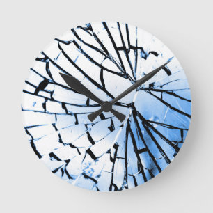 Horloge Ronde vitre cassée