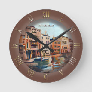 Horloge Ronde Voie navigable vénitienne