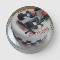 voiture de course d'anniversaire heureuse