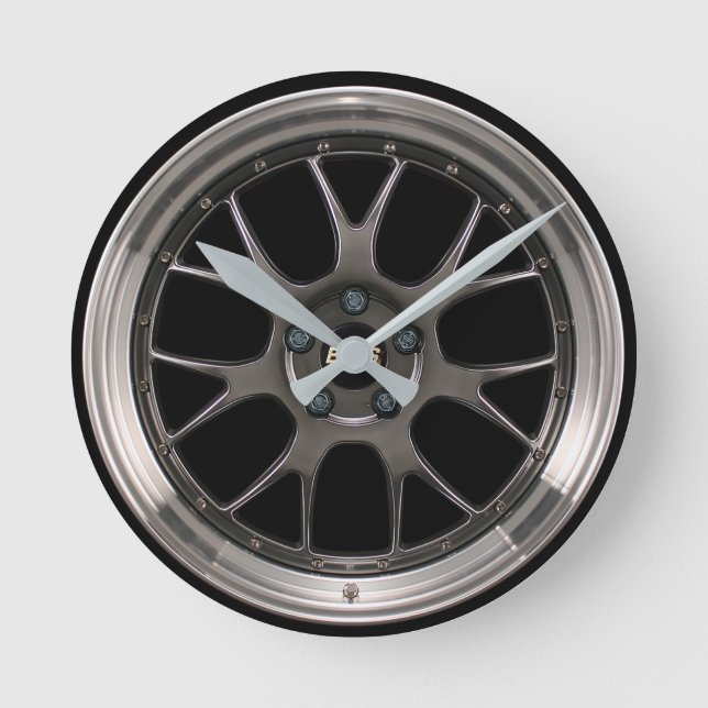 Horloge Ronde Voiture de course Roue Rim Gran Turismo Movie GT7 (Recto)