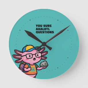 Horloge Ronde Vous êtes sûr que les questions axolotl Mème sarca