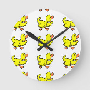 HORLOGE RONDE "WACKY QUACKY DUCKY"
