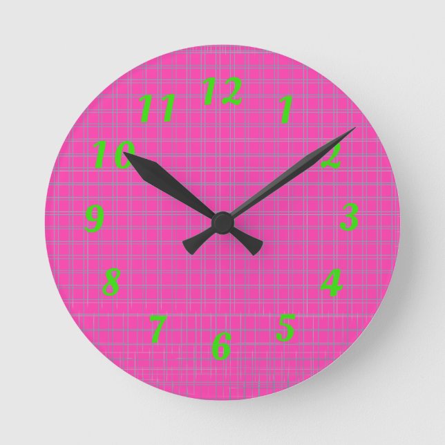Horloge Ronde Wall Clock (Recto)