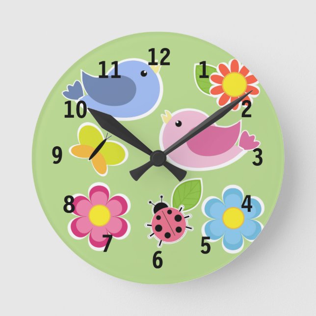 Horloge Ronde Wall Clock (Recto)