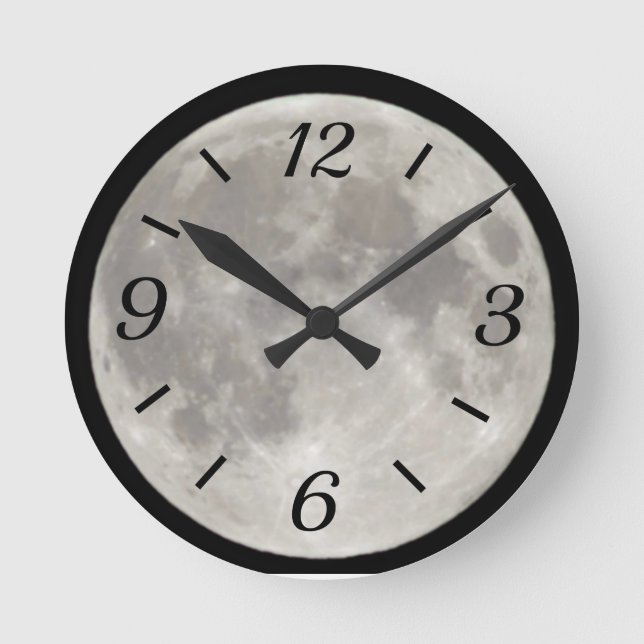 Horloge Ronde Wall Clock (Recto)