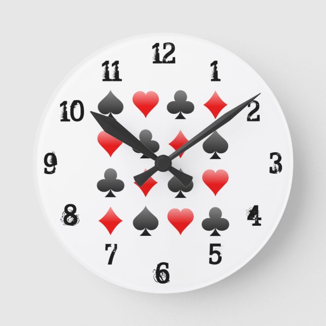 Horloge Ronde Wall Clock (Recto)