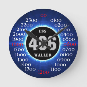 Horloge Ronde Waller (DD/DDE-466)