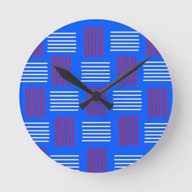 Horloge Ronde Weave du 4 juillet  (Recto)