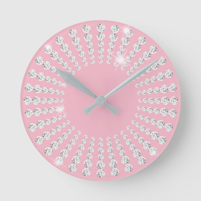 Horloge Ronde White Pastel (Recto)