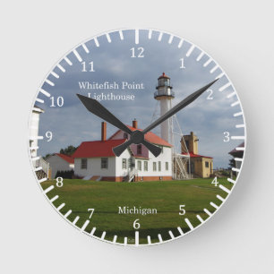 Horloge Ronde Whitefish Point Lighthouse clock