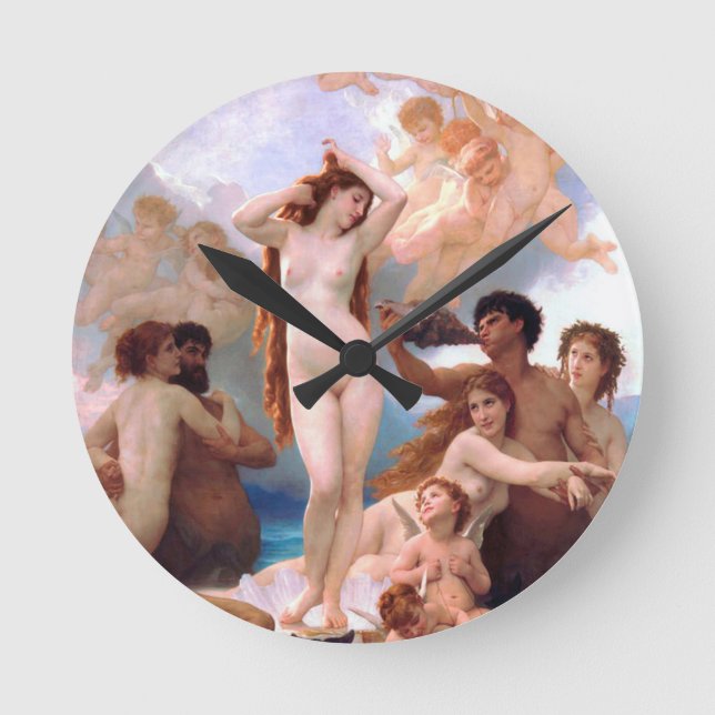 Horloge Ronde William Bouguereau (Recto)