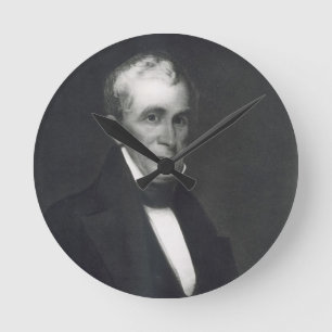 Horloge Ronde William Henry Harrison, 9ème président de l'unio