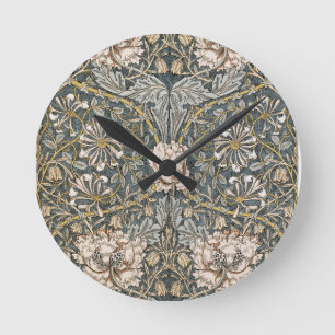 Horloge Ronde William Morris - L'Art De William Morris
