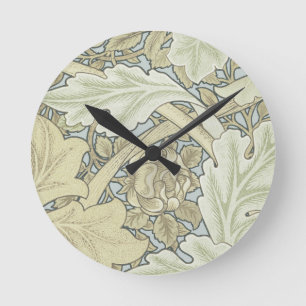 Horloge Ronde William Morris St James Acanthus Fond d'écran