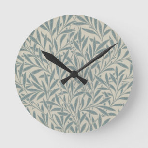 Horloge Ronde William Morris Willow Slate