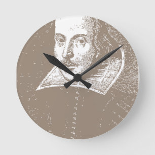 Horloge Ronde William Shakespeare