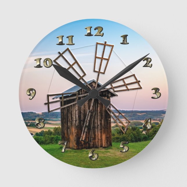 Horloge Ronde Windmill Outhouse (Recto)