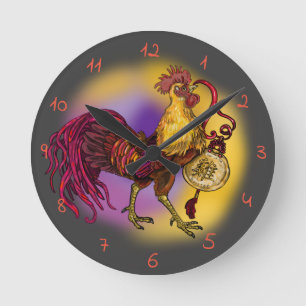 Horloge Ronde Year of the Rooster