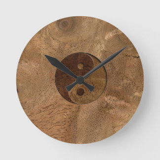 Horloge Ronde Yin Yang