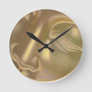 Horloge Ronde Yoga clock