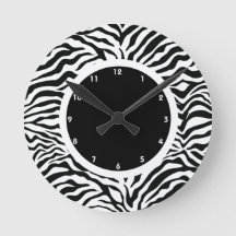 Zèbre noir et blanc