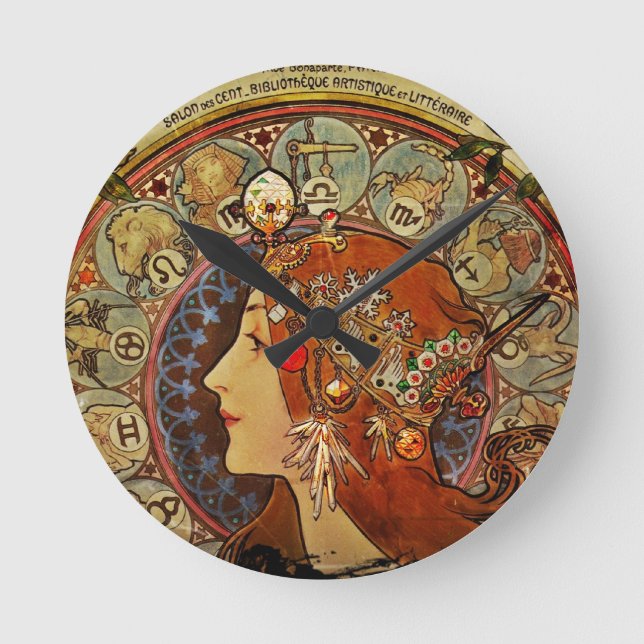 Horloge Ronde Zodiaque Woman (Recto)