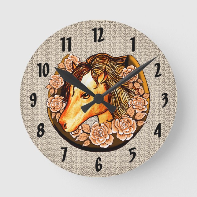 Horloge rose (Recto)