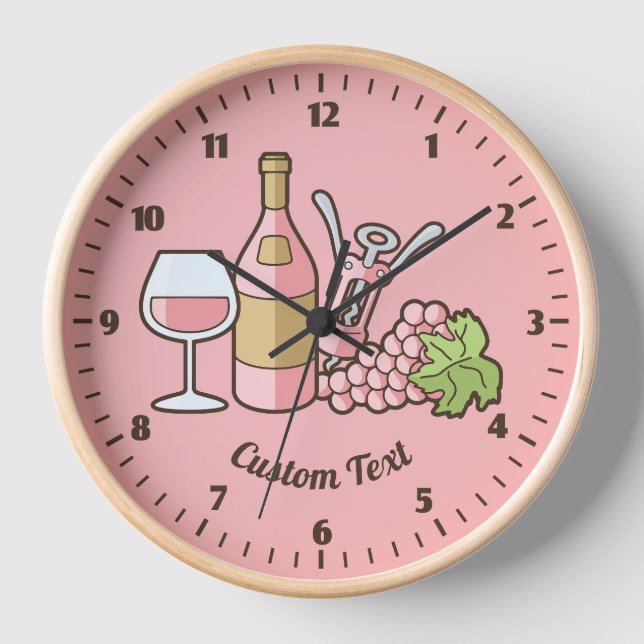 Horloge rose (Recto)