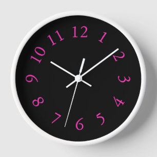 Horloge Rose chaud