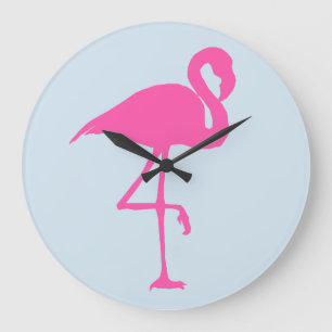 HORLOGE ROSE DE FLAMANT ROSE