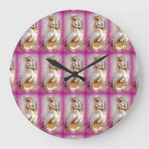 horloge rose mermaid