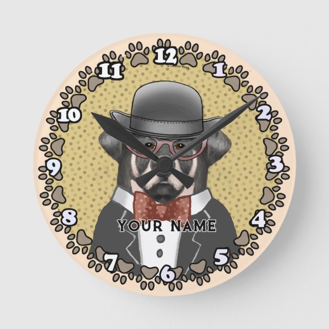 horloge Rottweiler Porter des lunettes (Recto)