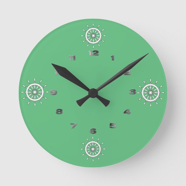 Horloge - Roues blanches (Recto)