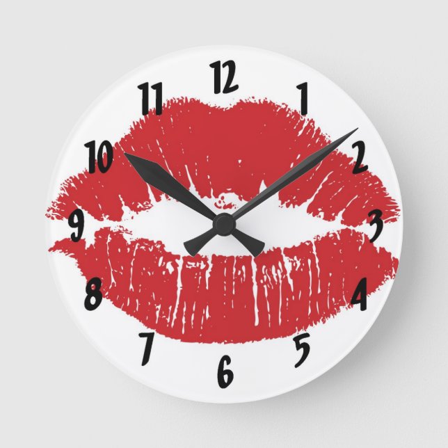 Horloge rouge lèvres (Recto)