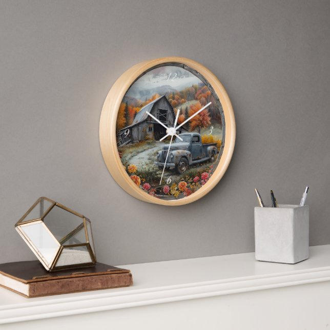 Horloge rustique (Bureau)