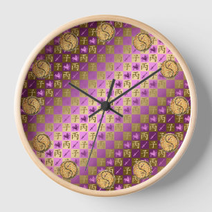 Horloge Sagittaire & Rat de feu