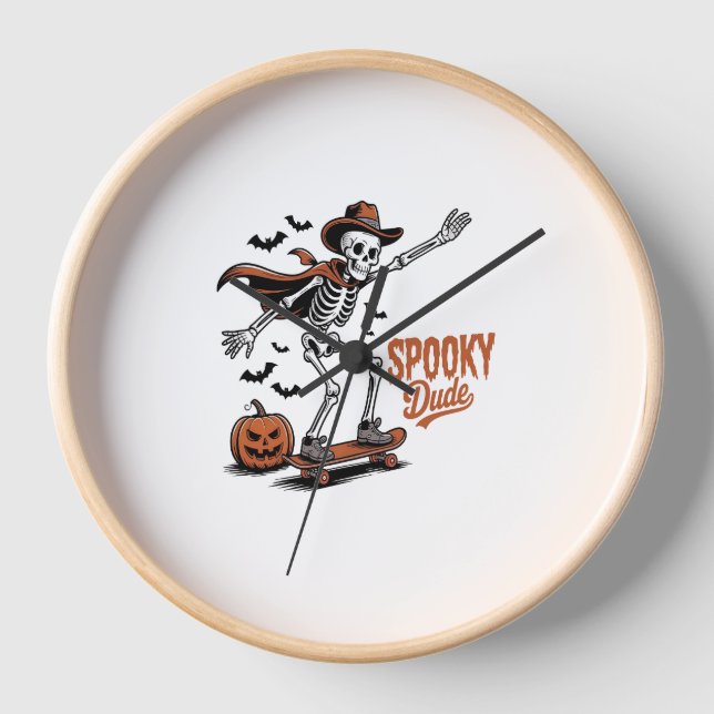 Horloge Saison Éffrayante éffrayante Dude (Recto)