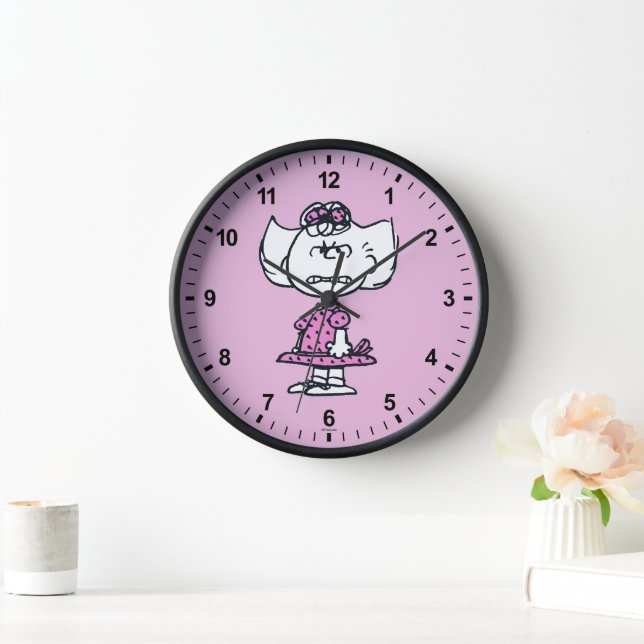 Horloge Sally en colère (Maison)