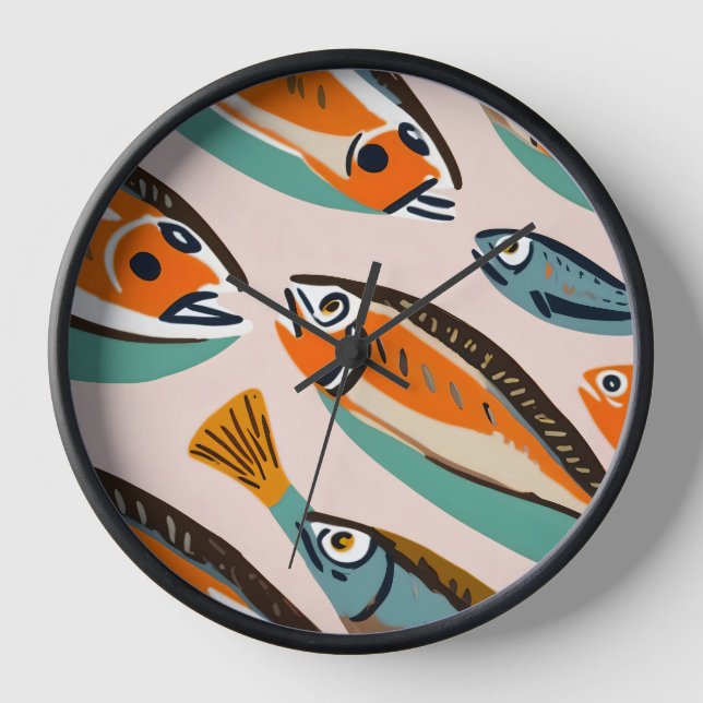 Horloge Sardines (Recto)
