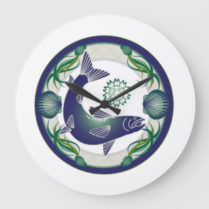 horloge saumon